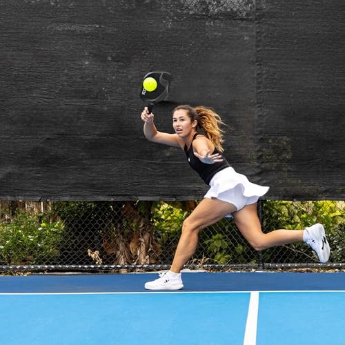 Diadem Icon Infinity Max Pickleball Paddle | Large Sweet Spot | Dual Foam Core & Carbon Fiber | Maximum Power, Control, and Spin | High Performance with Replaceable Edge Guard (Mint)