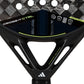 adidas Cross IT CTRL 3.4 Racket - Black Grey, Round Shape, EVA High Memory Foam, aluminized Carbon 15K