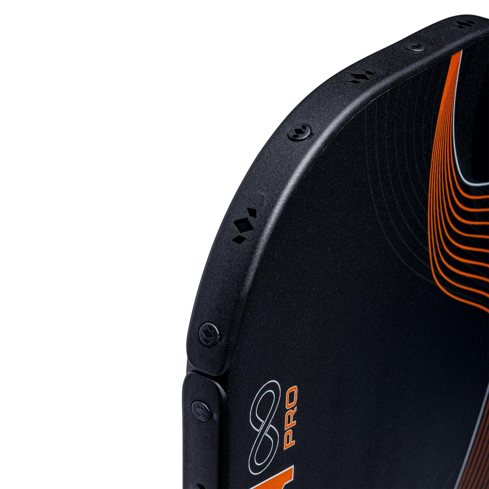 Diadem Icon Infinity Pro Pickleball Paddle | USAPA Approved | Dual Foam Core & Carbon Fiber | Maximum Power, Control, and Spin | High Performance with Replaceable Edge Guard (Inferno Orange)