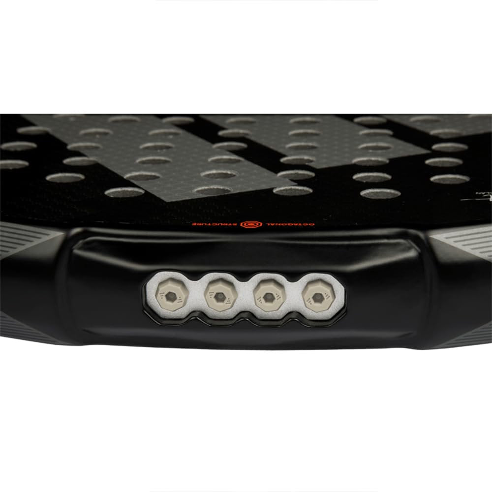 adidas Metalbone 3.4 Racket Ale Galán - Black, Diamond Shape, EVA Soft Performance Foam, aluminized Carbon 16K