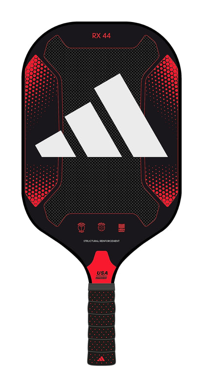Adidas RX 44 Pickleball Paddle -Fiberglass Surface-Classic Multilayer Construction-HD Polypropylene Honeycomb Core-Features Spinblade Grit-Designed for Intermediate to Advanced Players-USAPA Approved