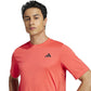 Adidas Men's Club Tennis Climacool T-Shirt, Semi Lucid Red, Large