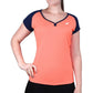 Babolat Women`s Play Cap Sleeve Tennis Top Fluo Strike