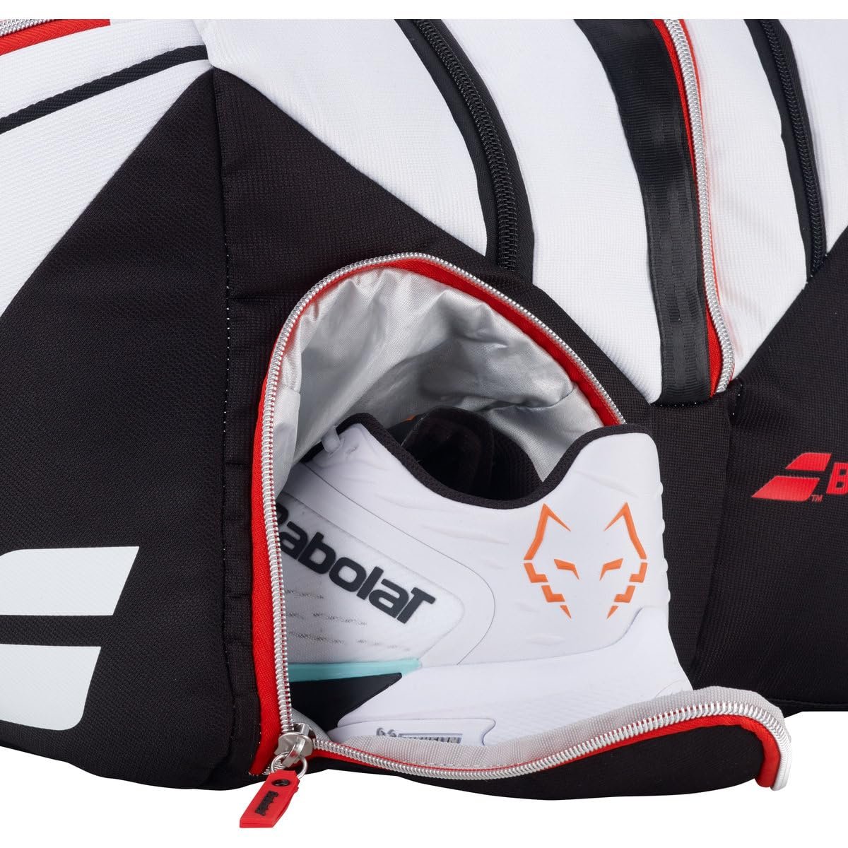 Babolat RH Pro Technical Padel Bag (White/Black/Red)