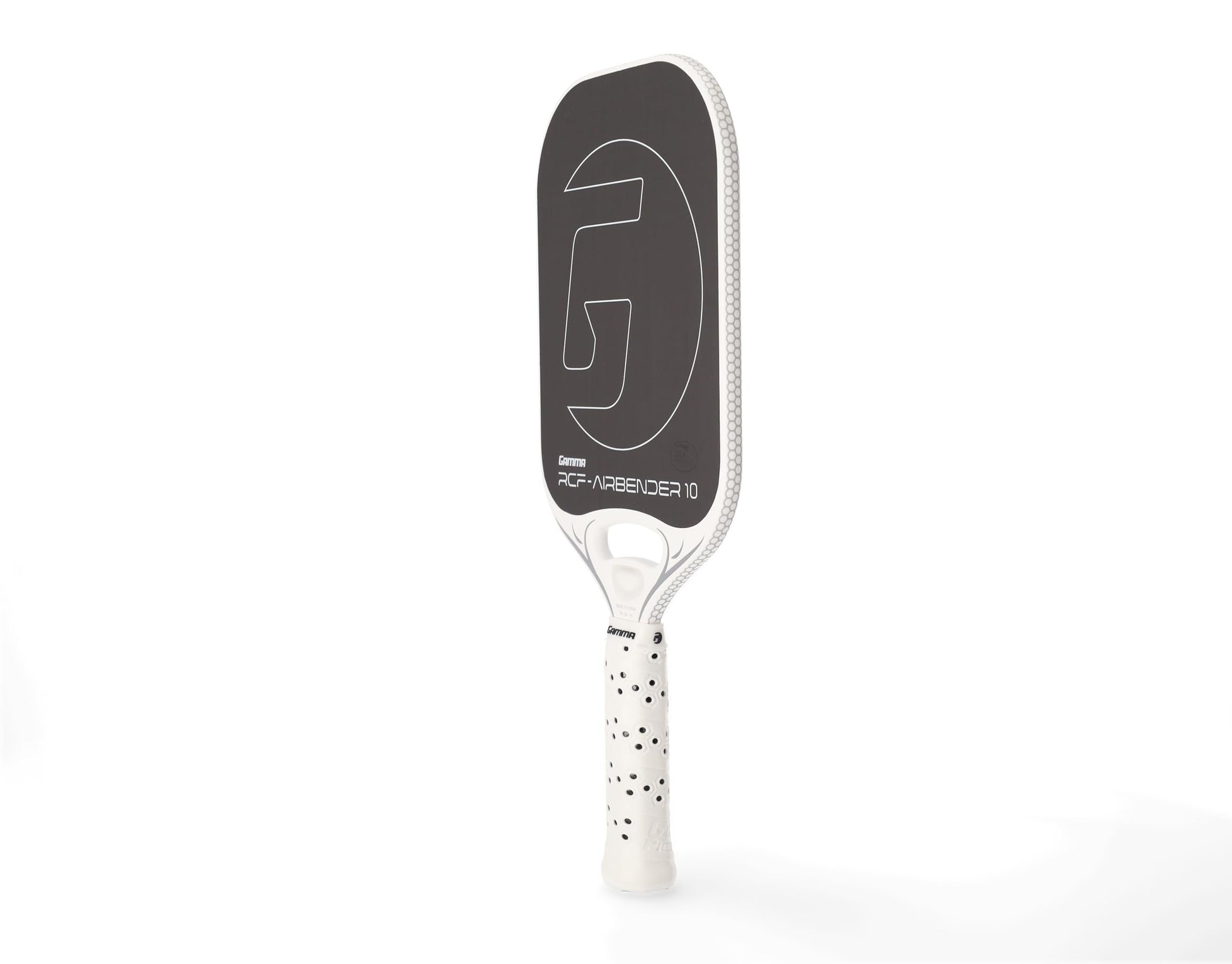 GAMMA Airbender Carbon Fiber Pickleball Paddle with Customizable Handle Weight System and Aerodynamic Open Throat with Shock Absorbing Gel Insert