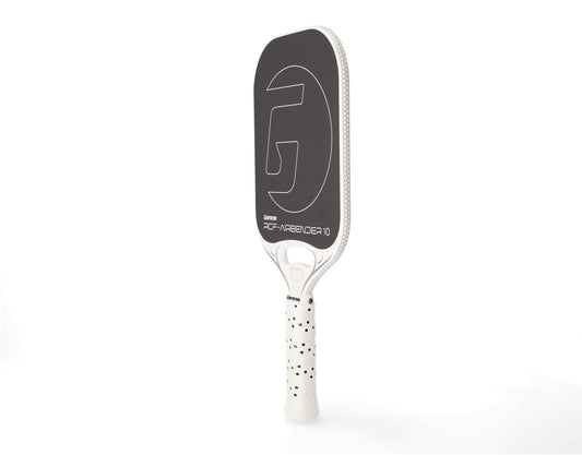 GAMMA Airbender Carbon Fiber Pickleball Paddle with Customizable Handle Weight System and Aerodynamic Open Throat with Shock Absorbing Gel Insert