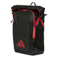 adidas MULTIGAME Backpack Black/Red - Paddle Sports Bag with Thermal Compartments