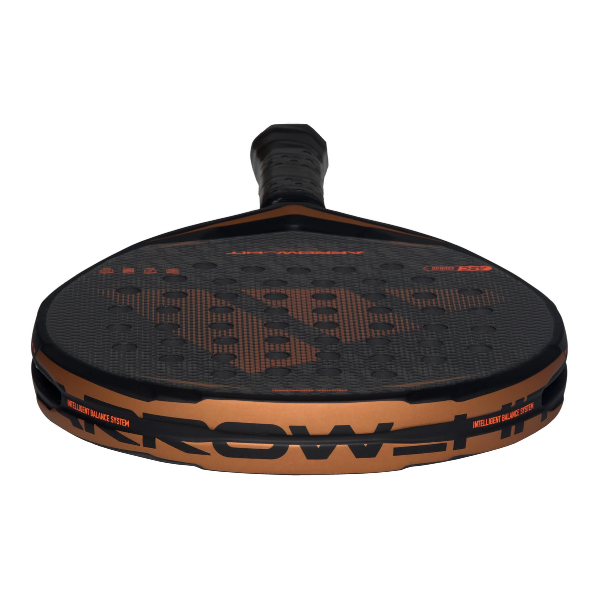 adidas Arrow Hit Ctrl 2026 Padel Racket Black, Round Shape, EVA Soft Performance Foam, ASC