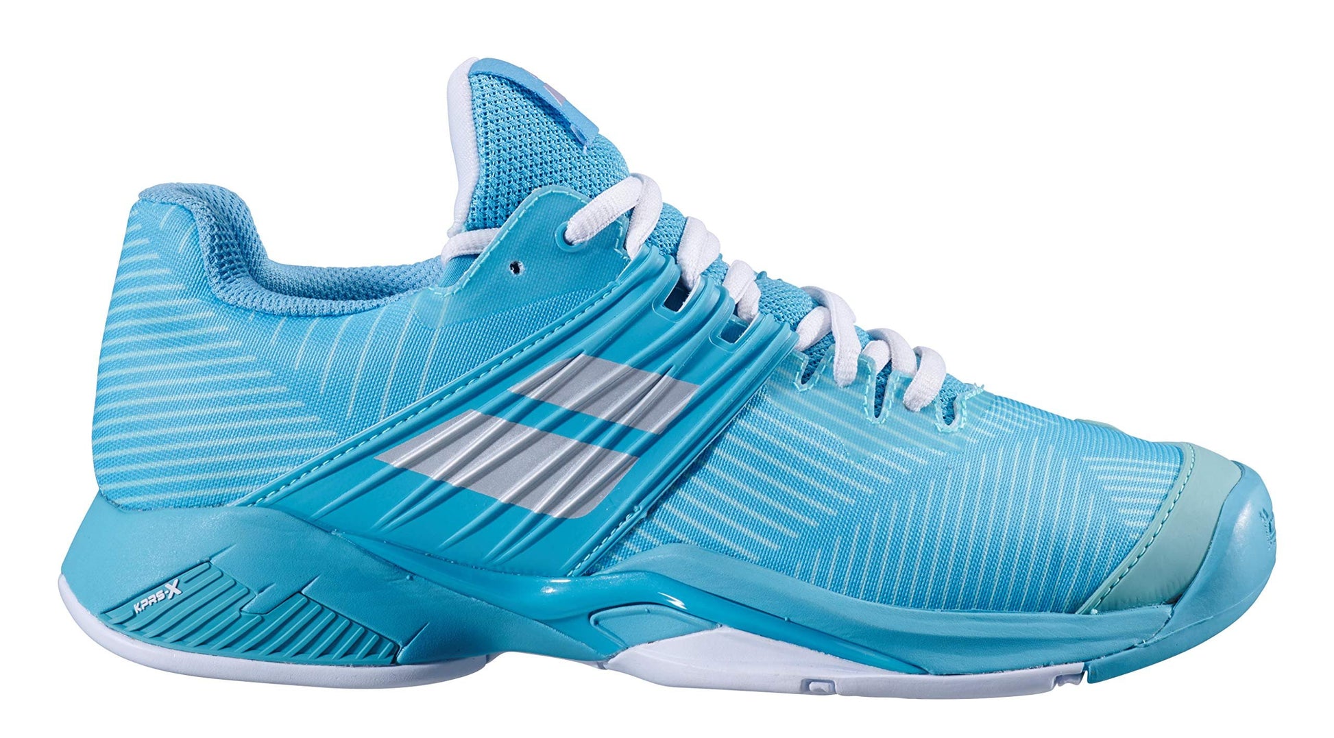 Babolat Women`s Propulse Fury All Court Tennis Shoes Porcelain Blue