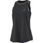 Babolat Women's Aero Tennis Training Tank Top, Black/Black (Medium)