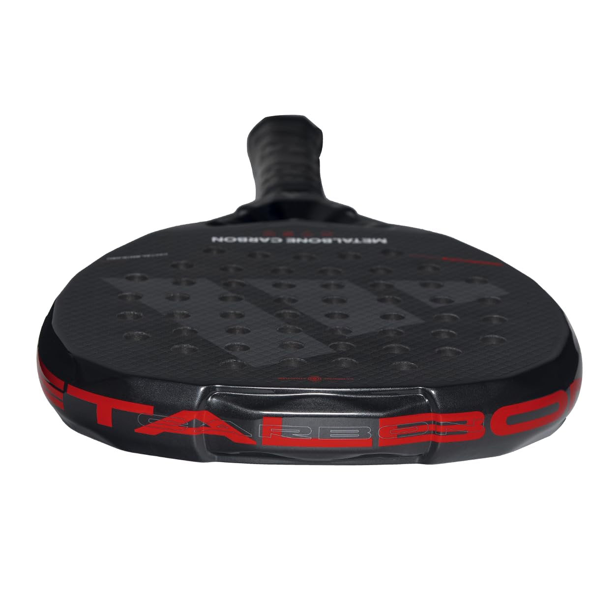 adidas Metalbone Carbon 2026 Racket Black, Diamond Shape, EVA Soft Performance Foam, aluminized Carbon 6K