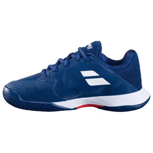 Babolat Junior Propulse 3 All Court Kids' Tennis Shoes, Estate Blue/White
