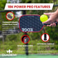 Diadem Edge 18K Power Pro Pickleball Paddle USAPA Approved | 18K Carbon Fiber Face for Spin & Control | 16mm Control Paddle, Teal