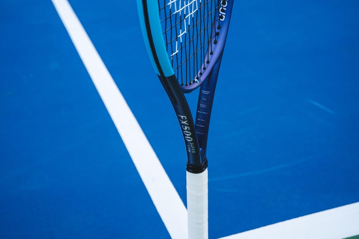 Dunlop Sports FX500 Super Lite Tennis Racket, Blue/Black V26