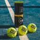Dunlop Sports Pro Padel Ball, 3-Ball can, Yellow
