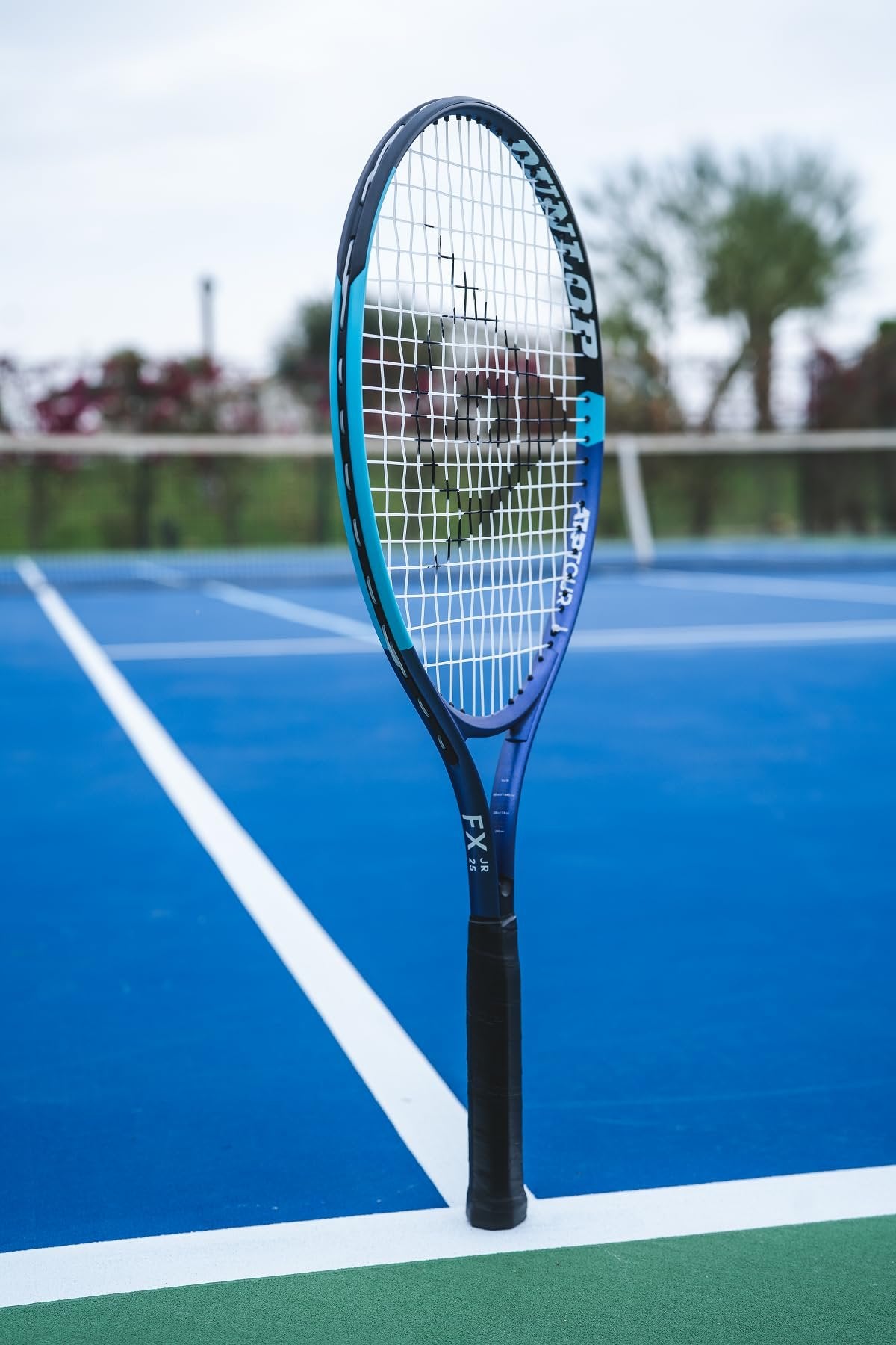 Dunlop Sports FX Junior Tennis Racket, Blue/Black V26
