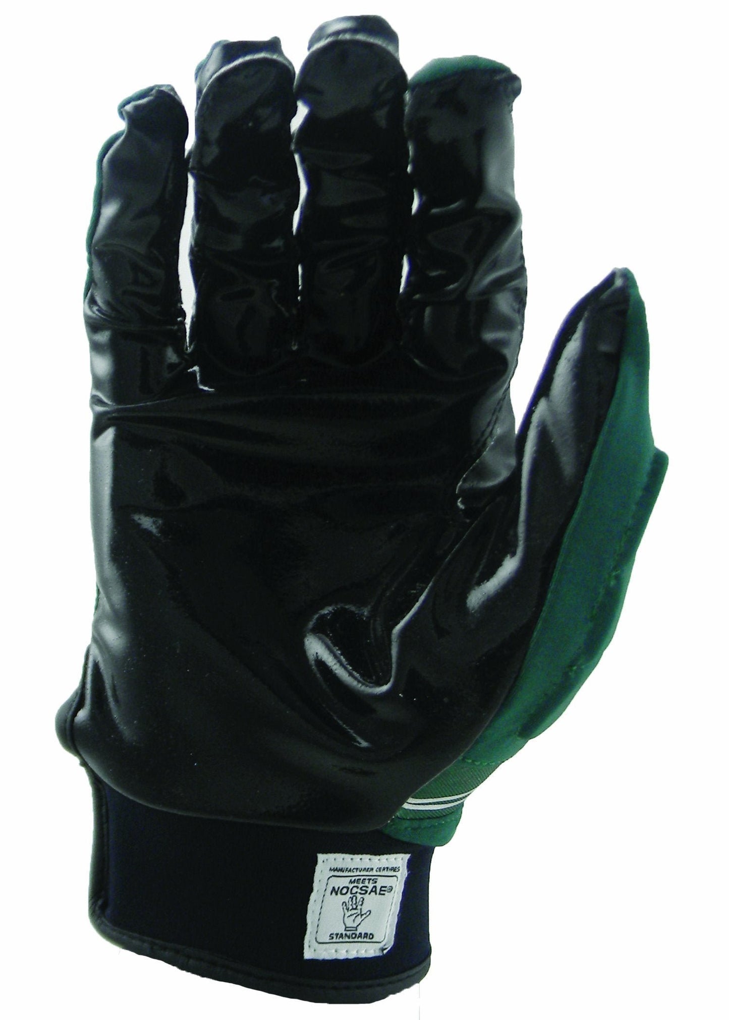adidas Powerweb 2.0 Football Receiver Gloves, Small, Forest/Silver