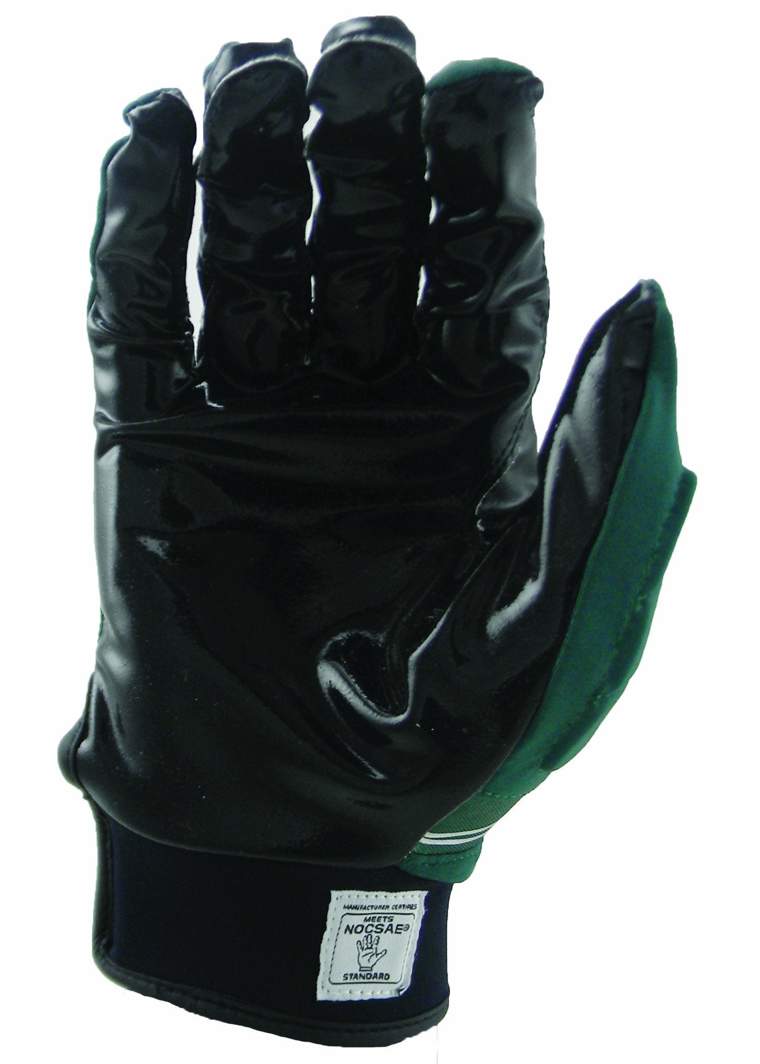 adidas Powerweb 2.0 Football Receiver Gloves, Small, Forest/Silver