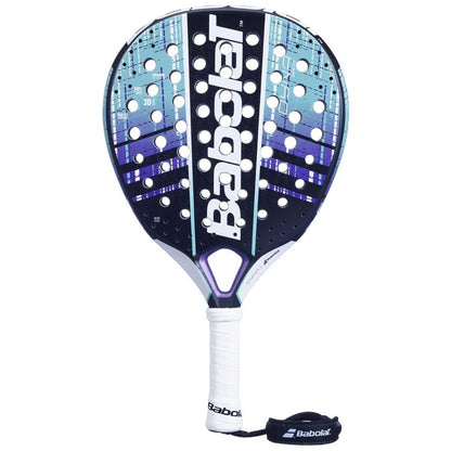 Babolat Dyna Spirit Padel Racket (Blue/Purple/Black)