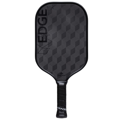 Diadem Edge 18K Power Pickleball Paddle USAPA Approved | 18K Carbon Fiber Face for Spin & Control | 16mm Control Paddle, Limited Edition (Black)