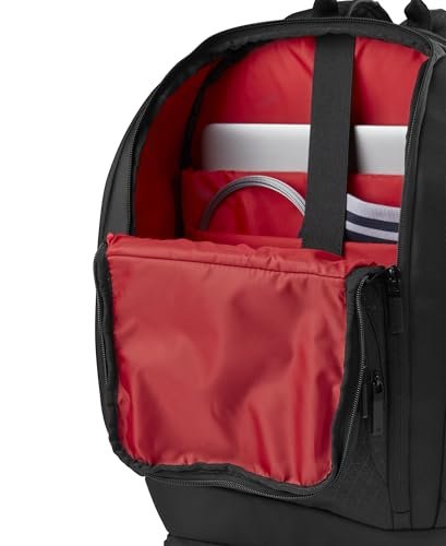 Wilson Clash V3 Super Tour Tennis Backpack - Black/Infrared