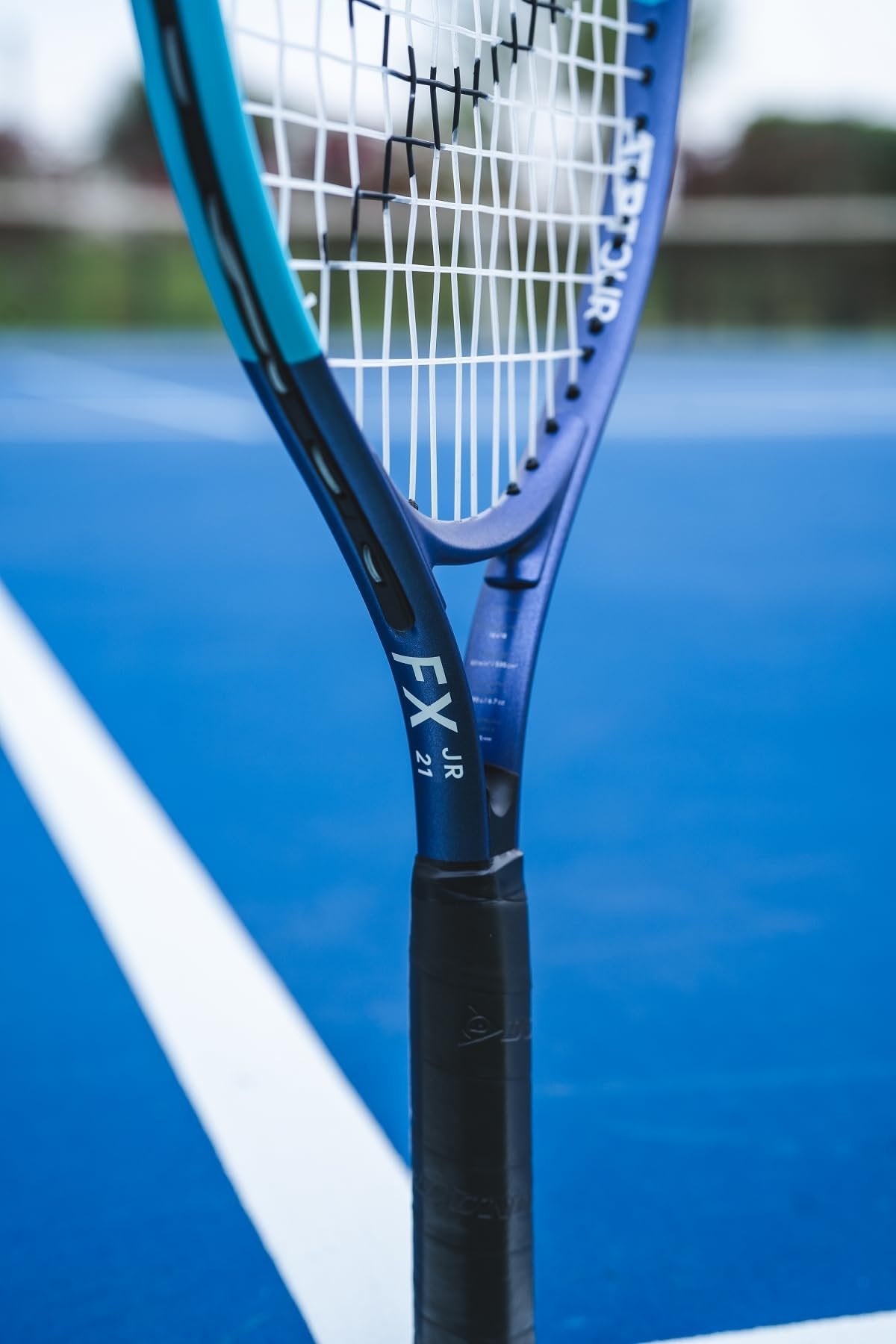 Dunlop Sports FX Junior Tennis Racket, Blue/Black V26