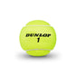 Dunlop Sports ATP Championship Extra Duty Tennis Balls, 4 x 3-Ball cans(12 Balls Total)