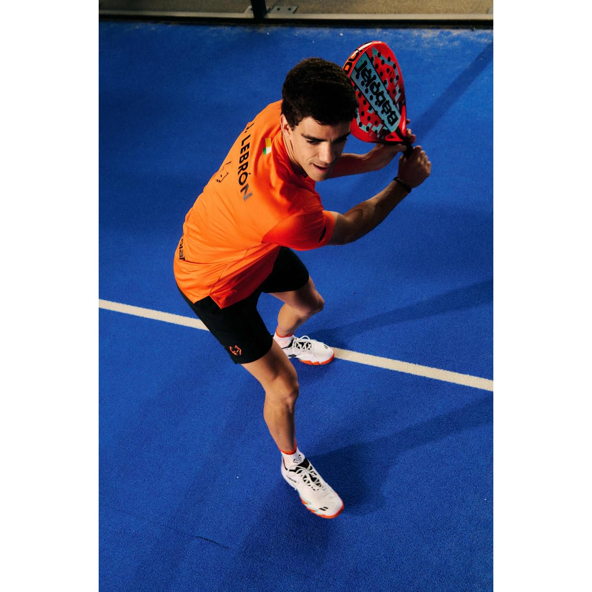 Babolat Veron Juan Lebron 3.0 Padel Racket (Orange/Black)