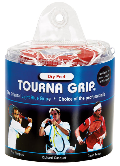 Tourna Grip Original Dry Feel Tennis Grip - 30 Grips - Blue