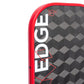 Diadem Edge 18K Pickleball Paddle USAPA Approved | 18K Carbon Fiber Face for Spin & Control | 16mm Control Paddle, Red