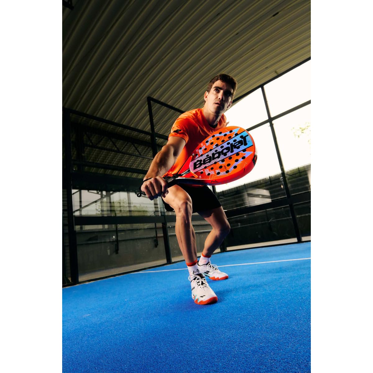 Babolat Veron Juan Lebron 3.0 Padel Racket (Orange/Black)