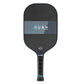 Diadem Hush | Quiet Pickleball Paddle, Double Thermoformed, Carbon Fiber Core, Power, Precision, Anti-Dampening Kraibon Technology (Black)