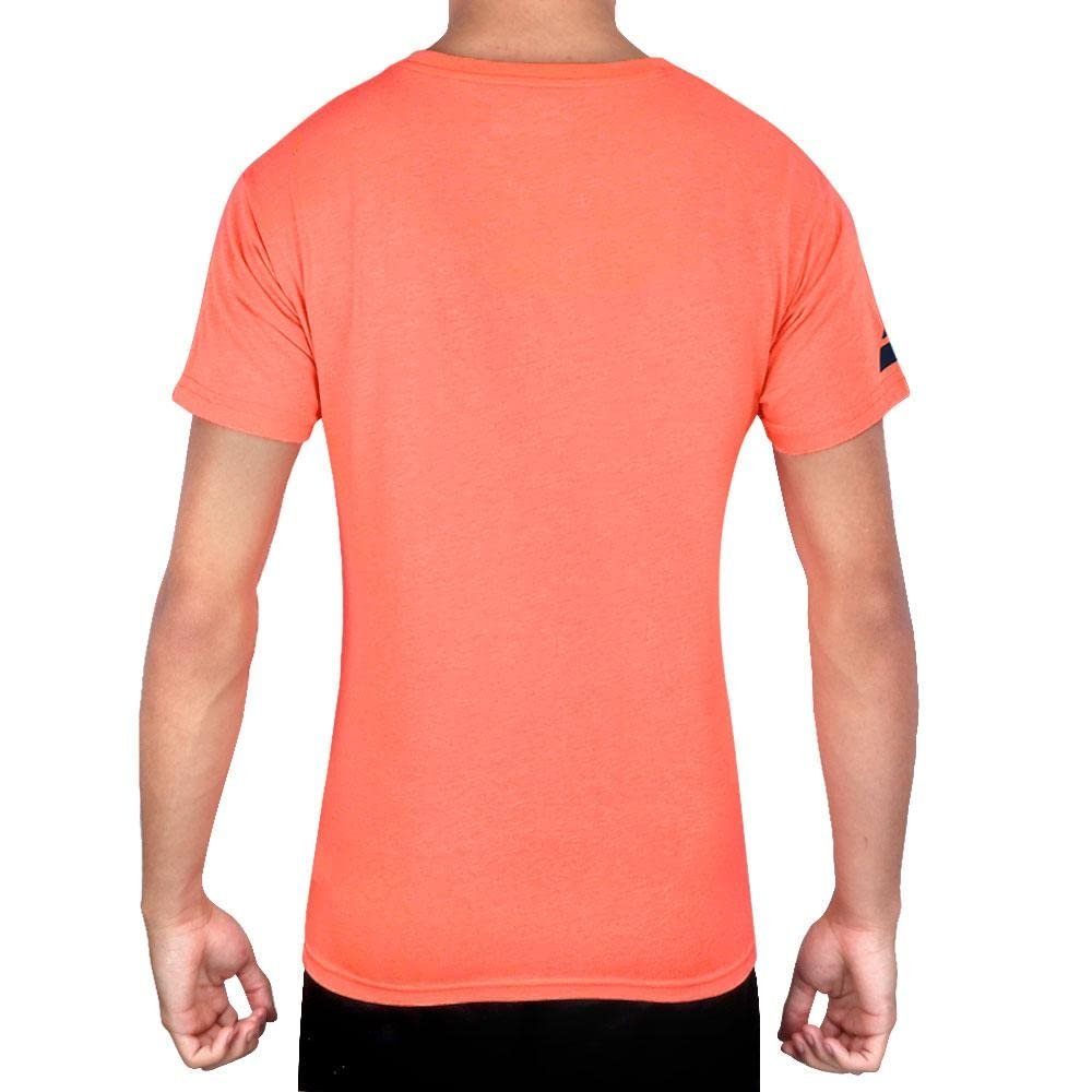 Babolat Exercise Big Flag Tee Shirt - Fluo Strike Heather
