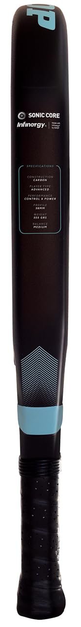 Dunlop Sports Galactica Lite Padel Racket, Black/Blue V25