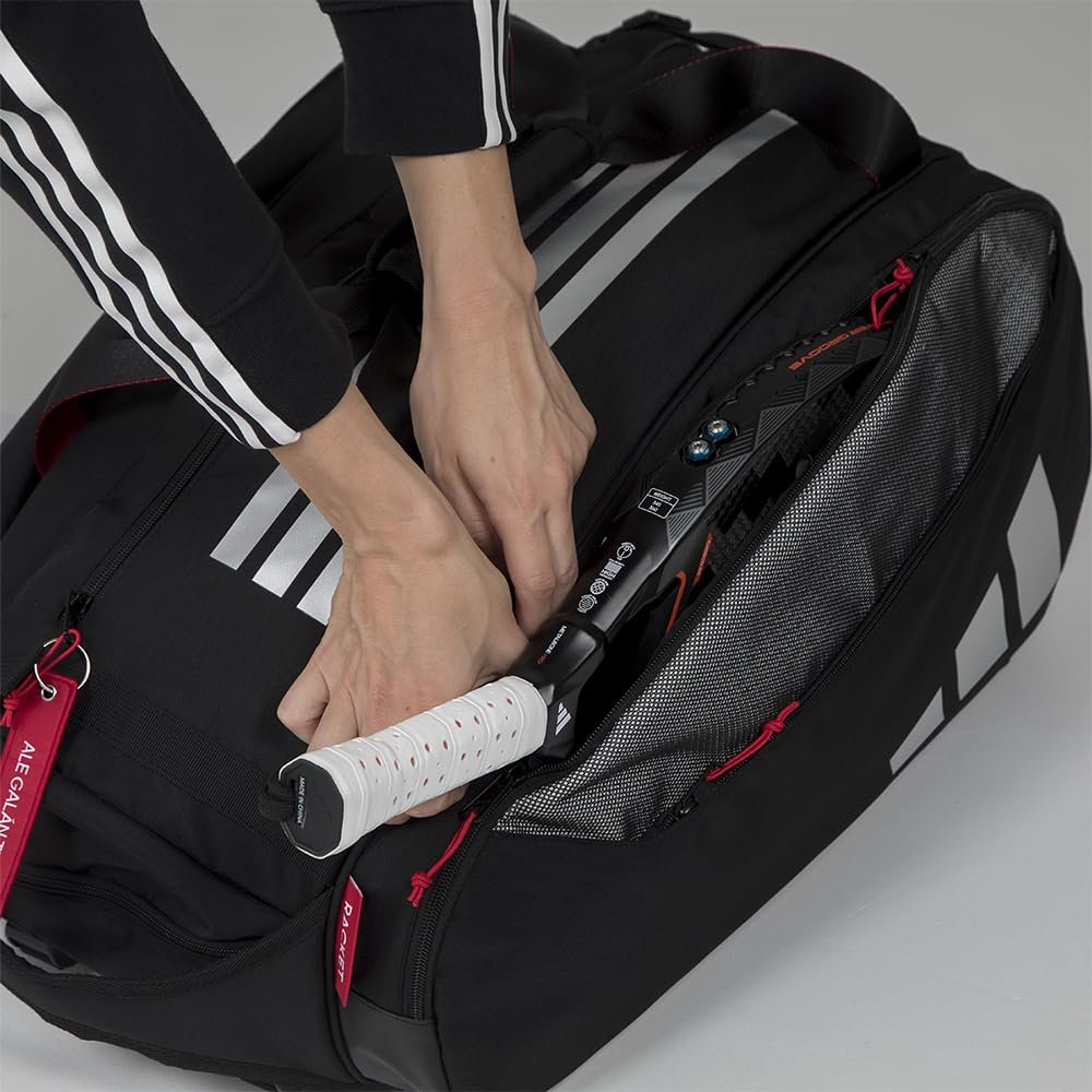Adidas Multigame Racquet Bag (Black/Red)