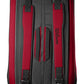 WILSON Clash V2 Super Tour Tennis Racket Bag - Red/Black, Holds up to 15 Rackets