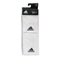 Adidas Large Tennis Wristband , White / Black