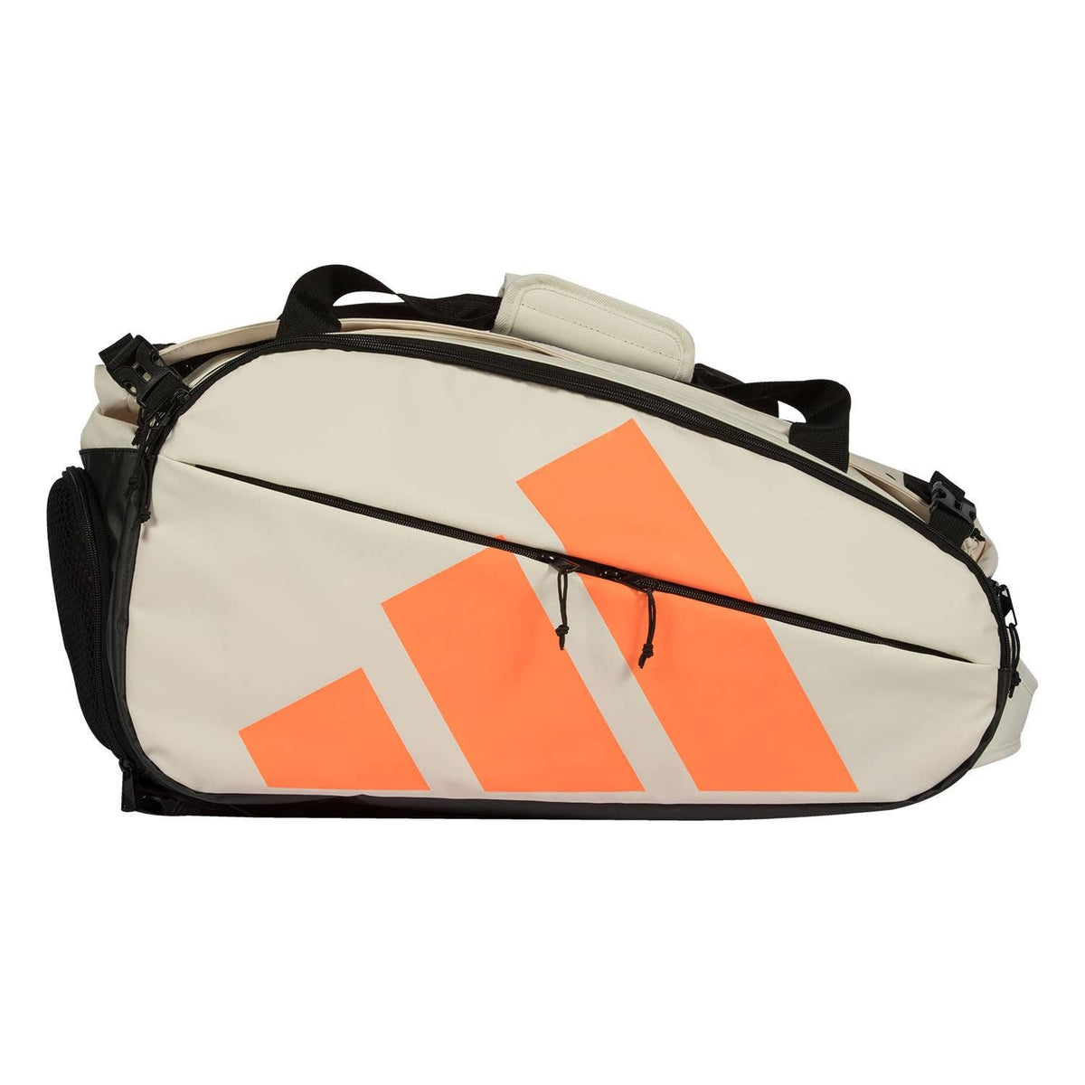 adidas Racket Bag MULTIGAME Off White - Multi-Sport Tennis Bag with Thermal Insulation