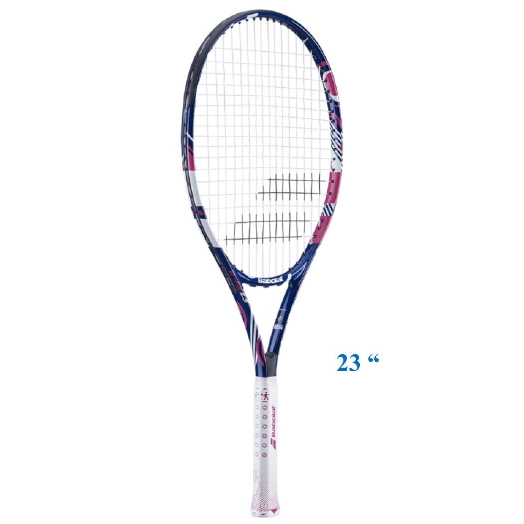 Babolat B’Fly Junior 23 Inch Tennis Racquet (White/Pink)