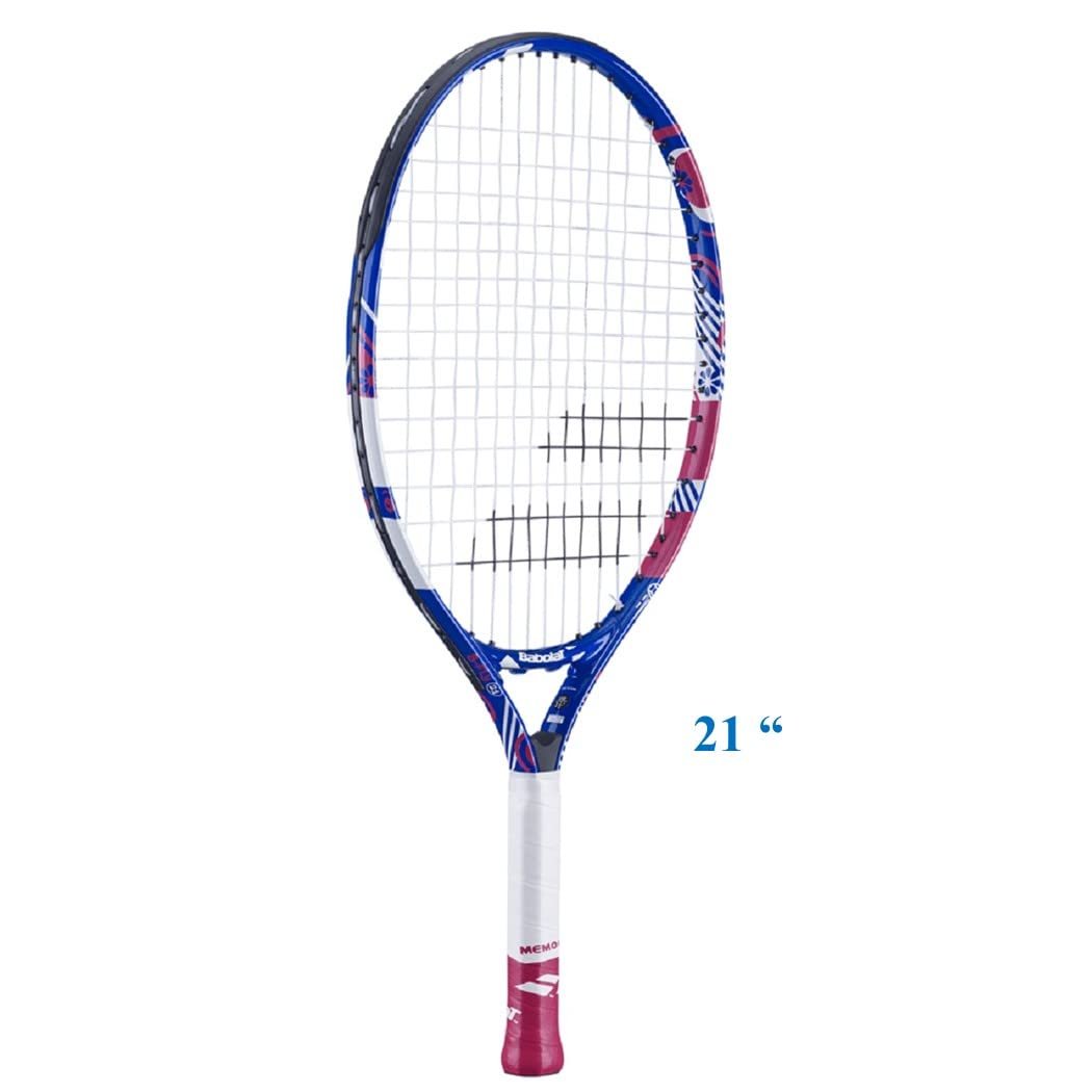 Babolat B’Fly Junior 23 Inch Tennis Racquet (White/Pink)