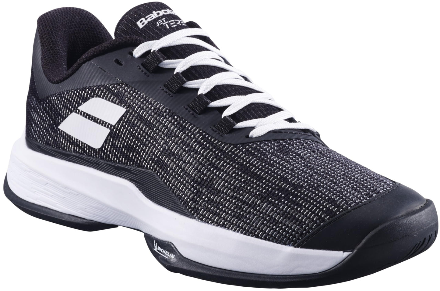 Babolat Men's Jet Tere 2 All Court Tennis Shoes, Black/White (US Men's Size 8)