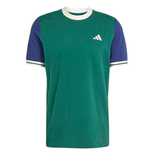 adidas Mens Heritage Casual T-Shirt Regular Fit Green