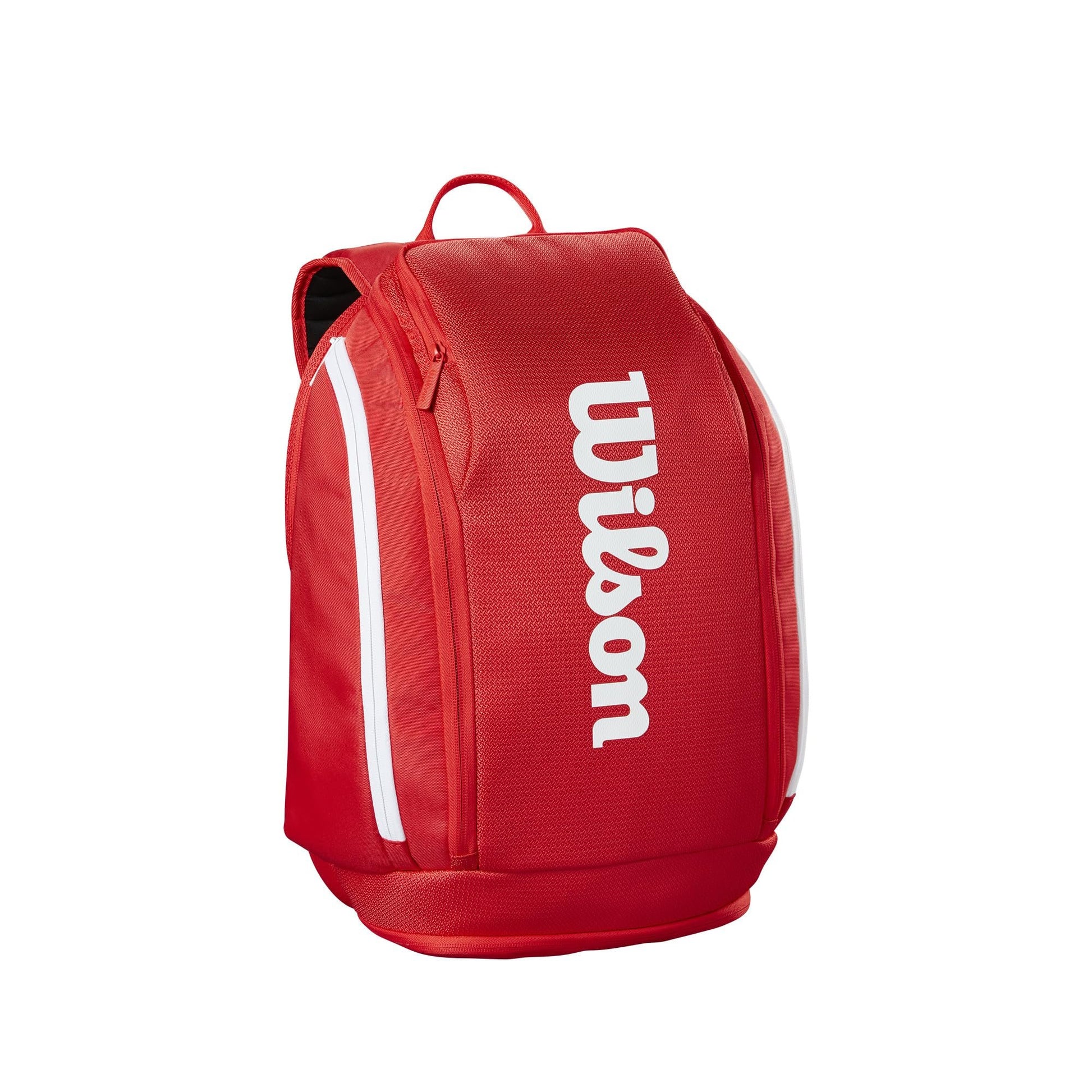WILSON 2025 Super Tour Red Tennis Racket Bags - Red/White