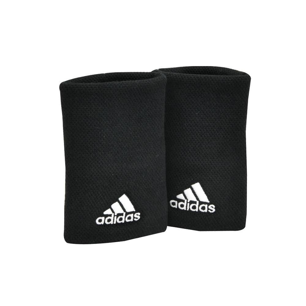 Adidas Large Tennis Wristband , Black
