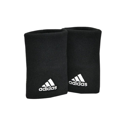 Adidas Large Tennis Wristband , Black