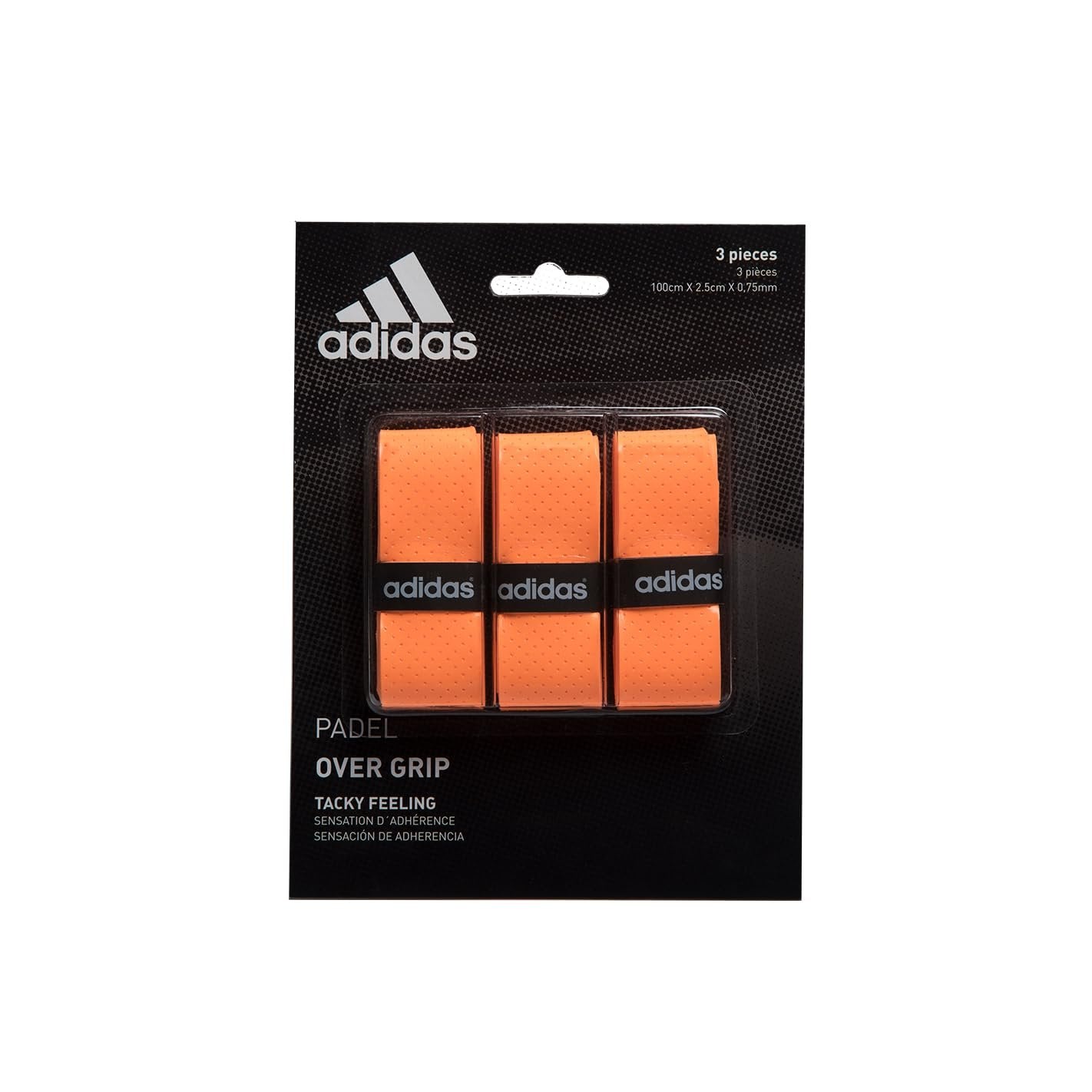 adidas Overgrips Tacky Feeling Perforados 3u Naranja