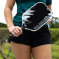 Diadem Warrior V2 Pickleball Paddle – Liquid Carbon Fiber Edgeless Design, Etched Face for Lasting Spin, 19MM Thick, 3 Layer Construction (White)