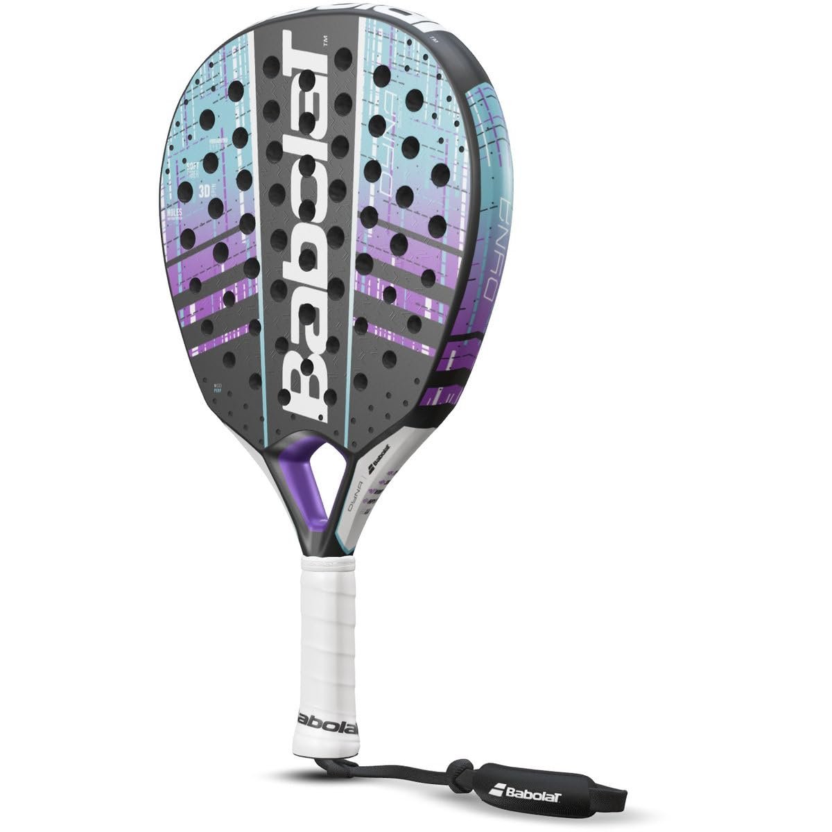Babolat Dyna Spirit Padel Racket (Blue/Purple/Black)