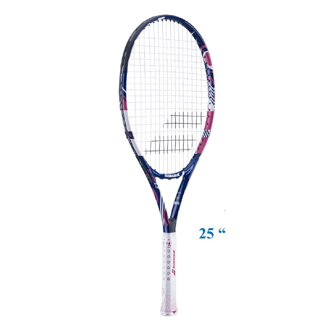Babolat B’Fly Junior 23 Inch Tennis Racquet (White/Pink)