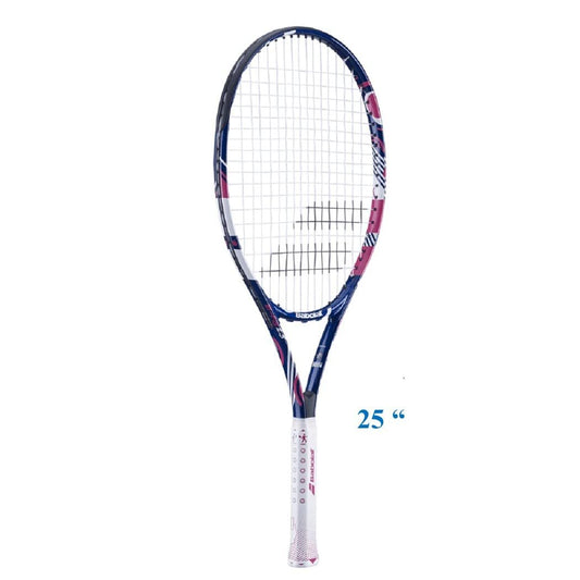Babolat B’Fly Junior 23 Inch Tennis Racquet (White/Pink)